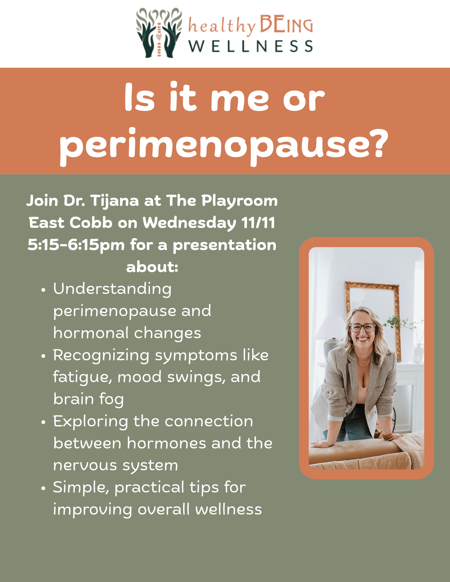 Is it Me or Perimenopause?