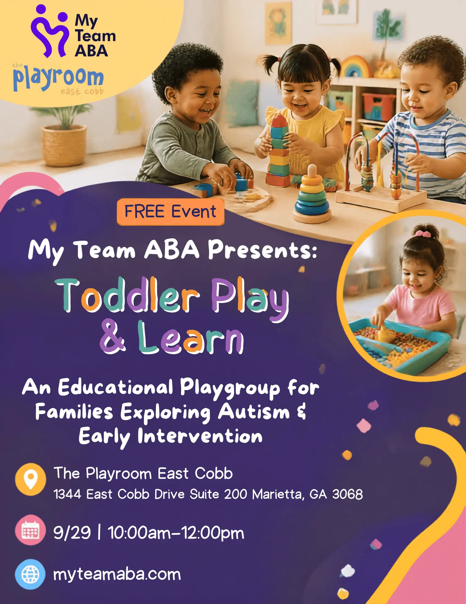 My Team ABA Toddler Play & Learn